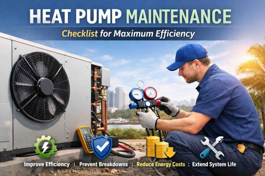 Heat Pump Maintenance Checklist in uae