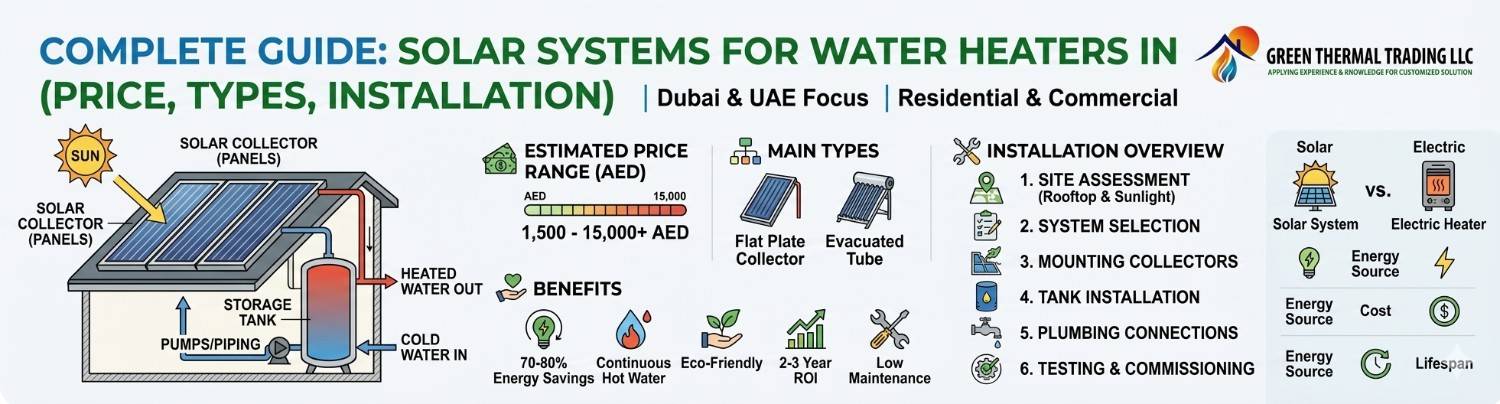 solar water heater in uae