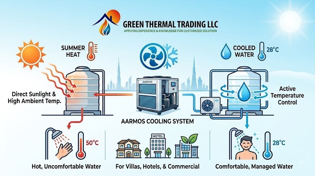 Water Tank Cooling System in UAE